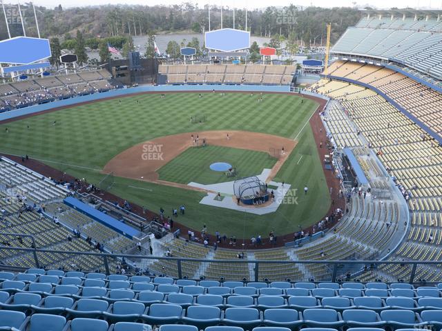 Seating view for Dodger Stadium Section 7 Td