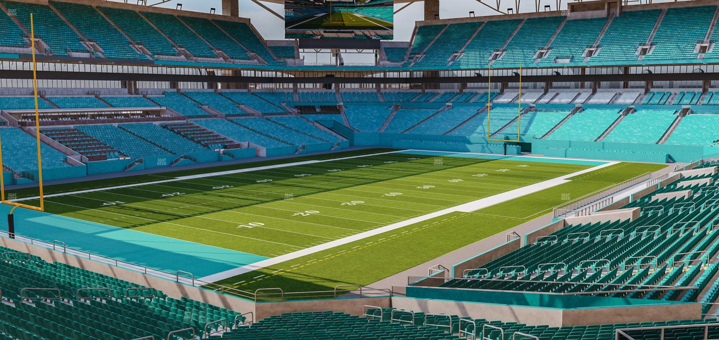 Seating view for Hard Rock Stadium Section 226