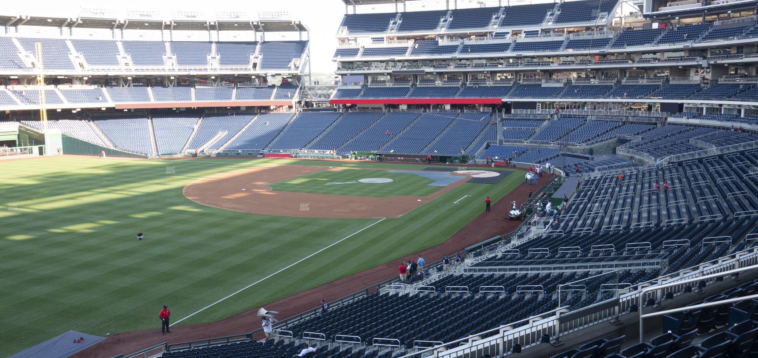 Seating view for Nationals Park Section 202