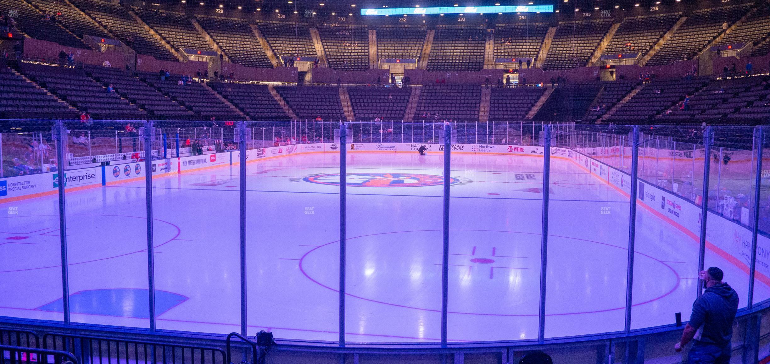 Seating view for Nassau Coliseum Section 9