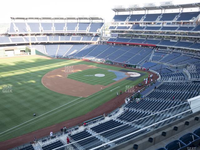 Seating view for Nationals Park Section 304