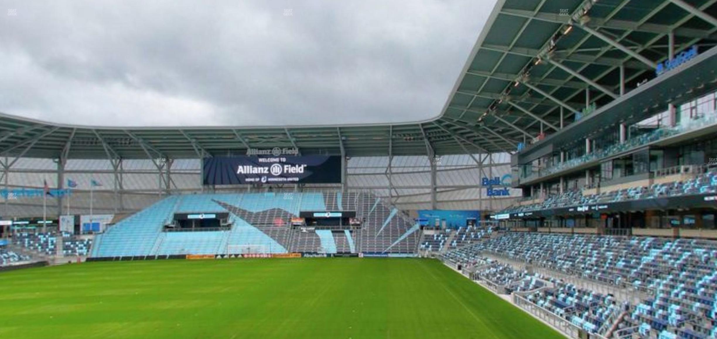 Seating view for Allianz Field Section 02