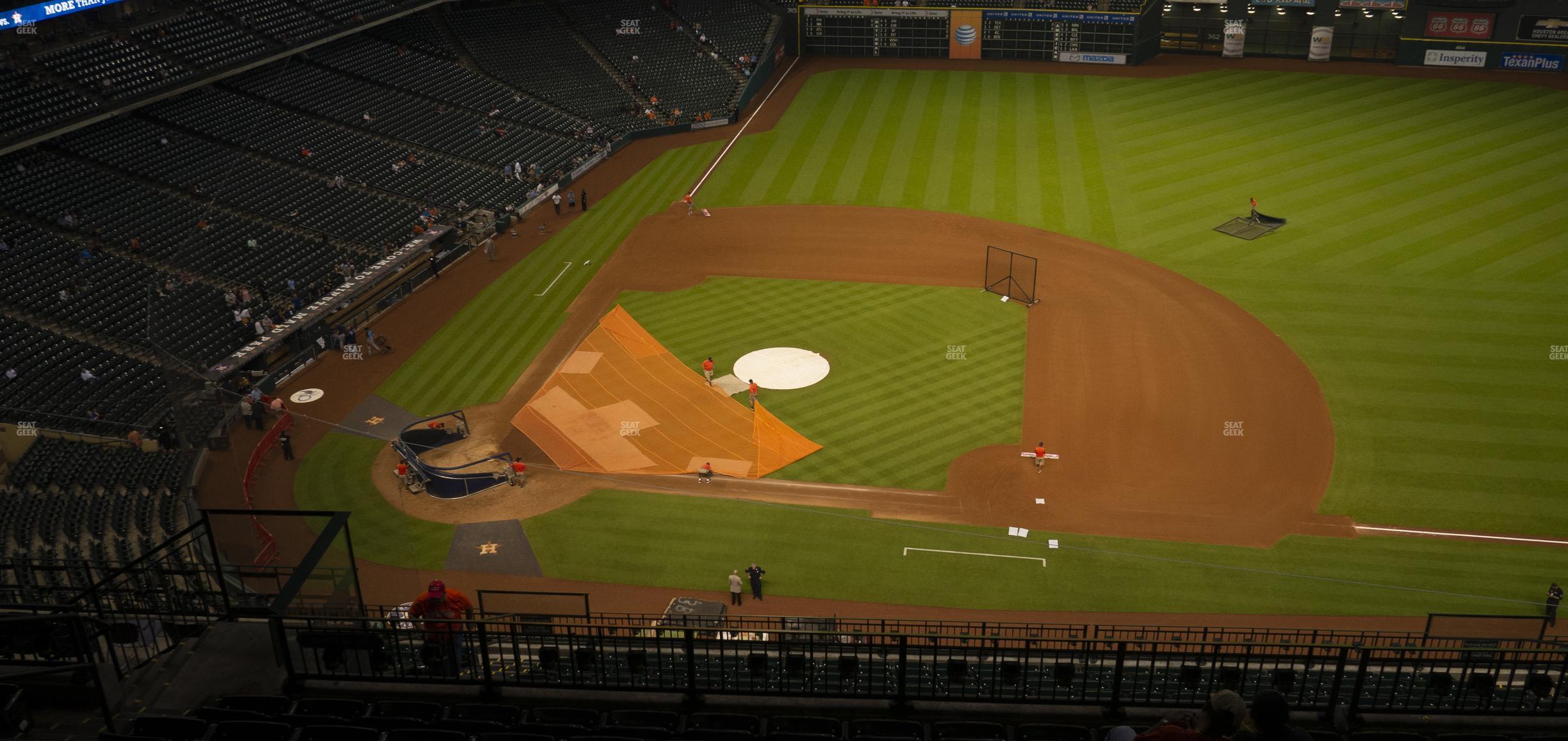 Seating view for Minute Maid Park Section 425