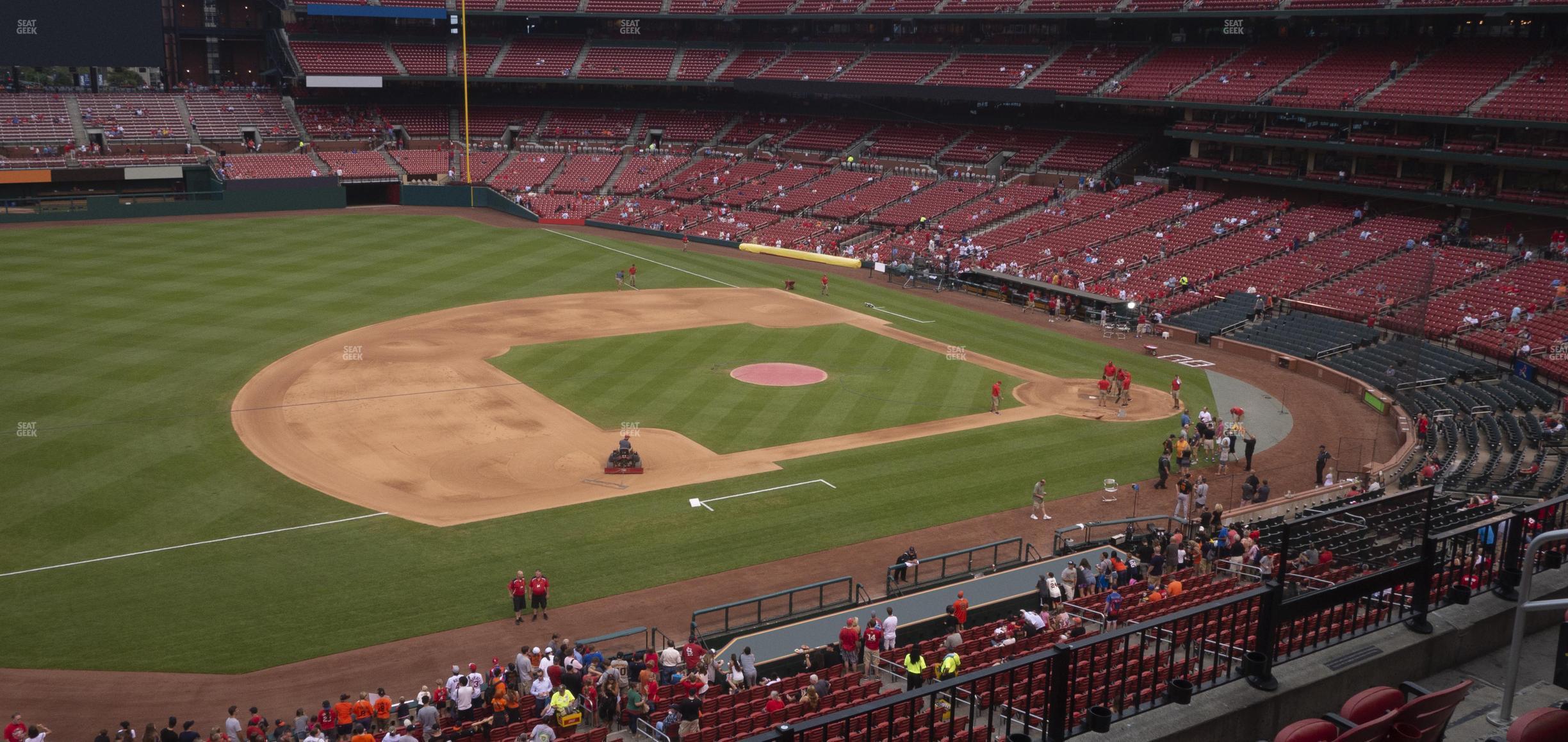 Seating view for Busch Stadium Section National Car Rental Club 259