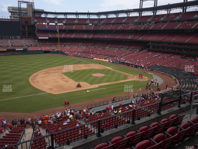 Seating view for Busch Stadium Section National Car Rental Club 259