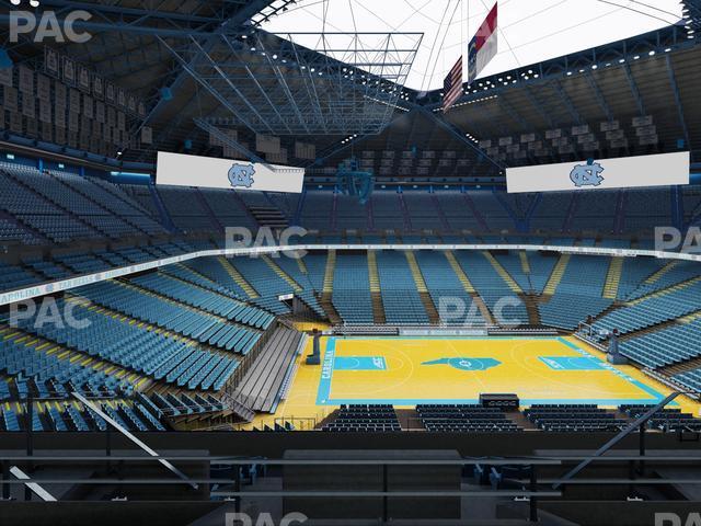 Seating view for Dean Smith Center Section 224