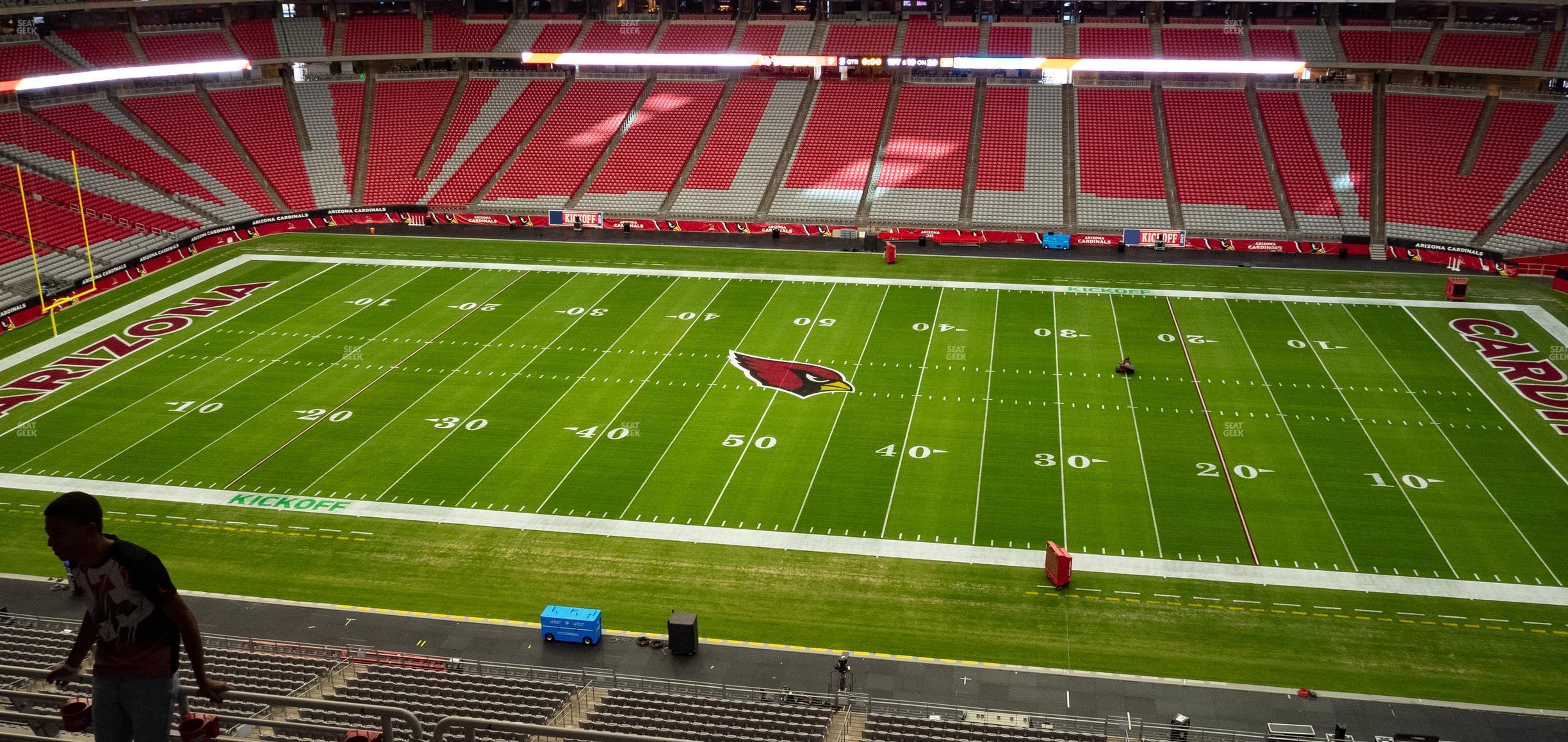 Seating view for State Farm Stadium Section Ring Of Honor Wc 411