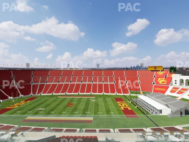 Seating view for Los Angeles Memorial Coliseum Section Suite 506