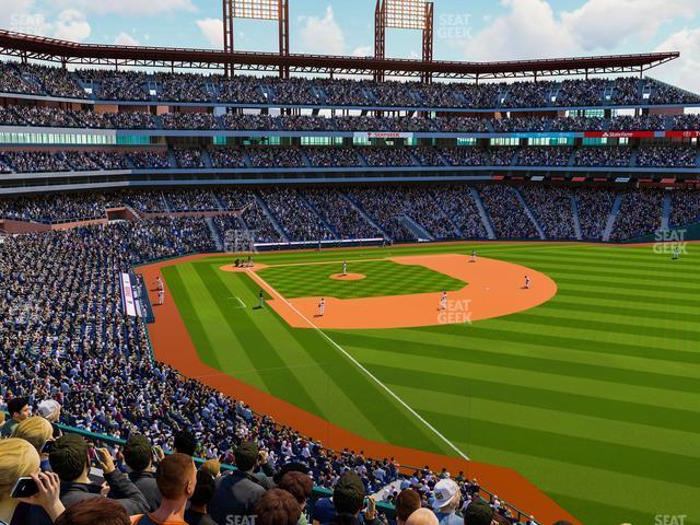 Seating view for Citizens Bank Park Section 207