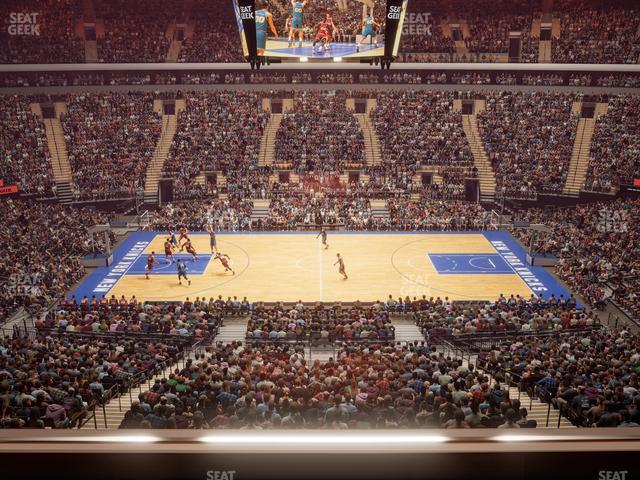 Seating view for Madison Square Garden Section 211