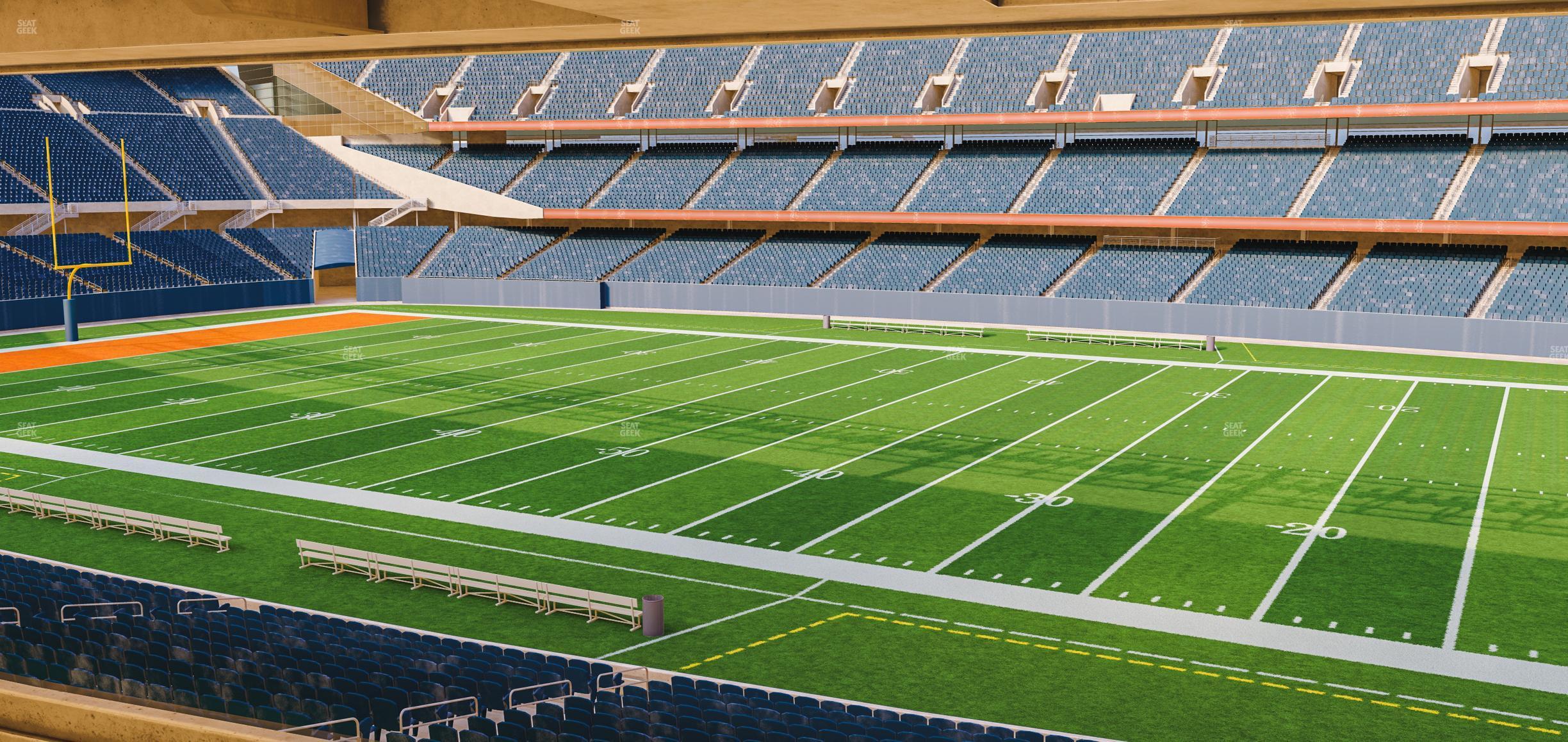 Seating view for Soldier Field Section 233