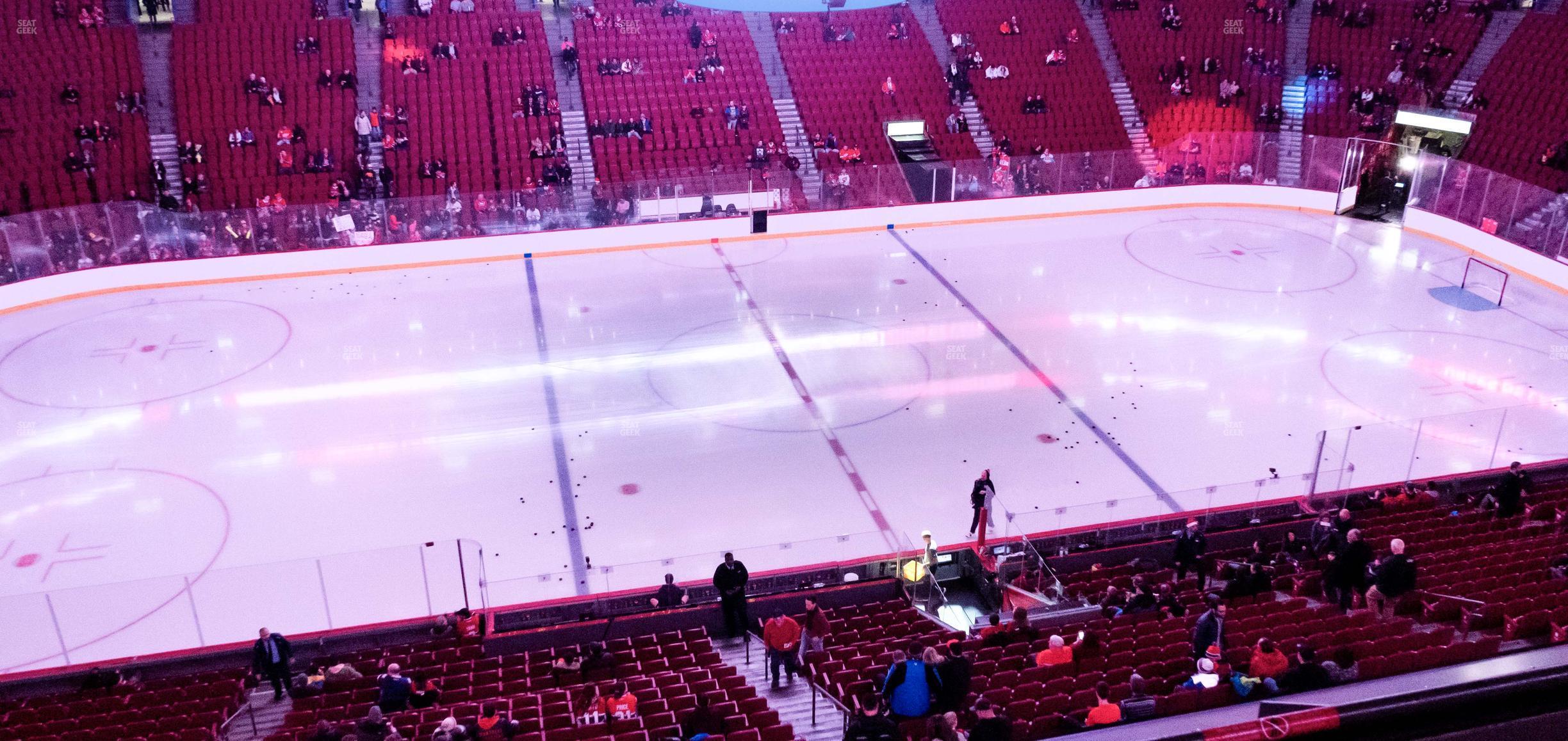 Seating view for Centre Bell Section 202