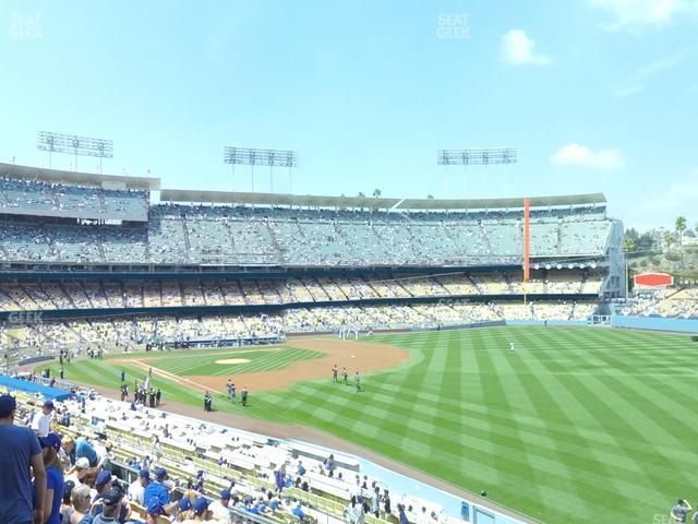 Seating view for Dodger Stadium Section 160 Lg