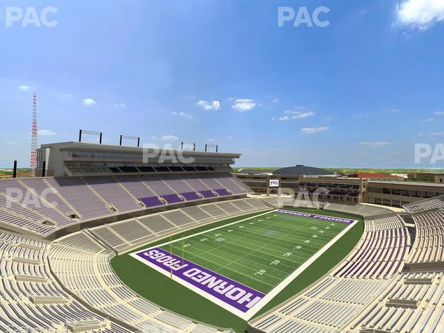 Seating view for Amon G Carter Stadium Section 315