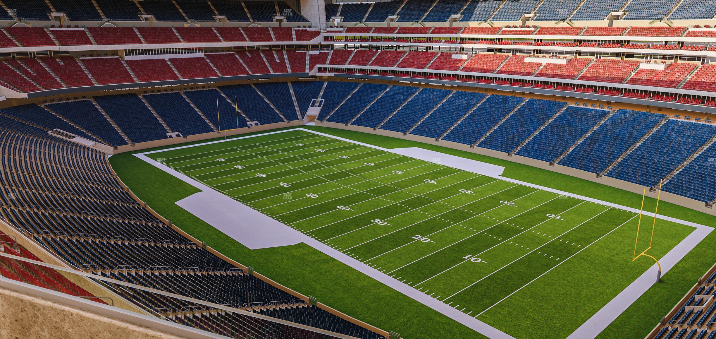 Seating view for NRG Stadium Section 528