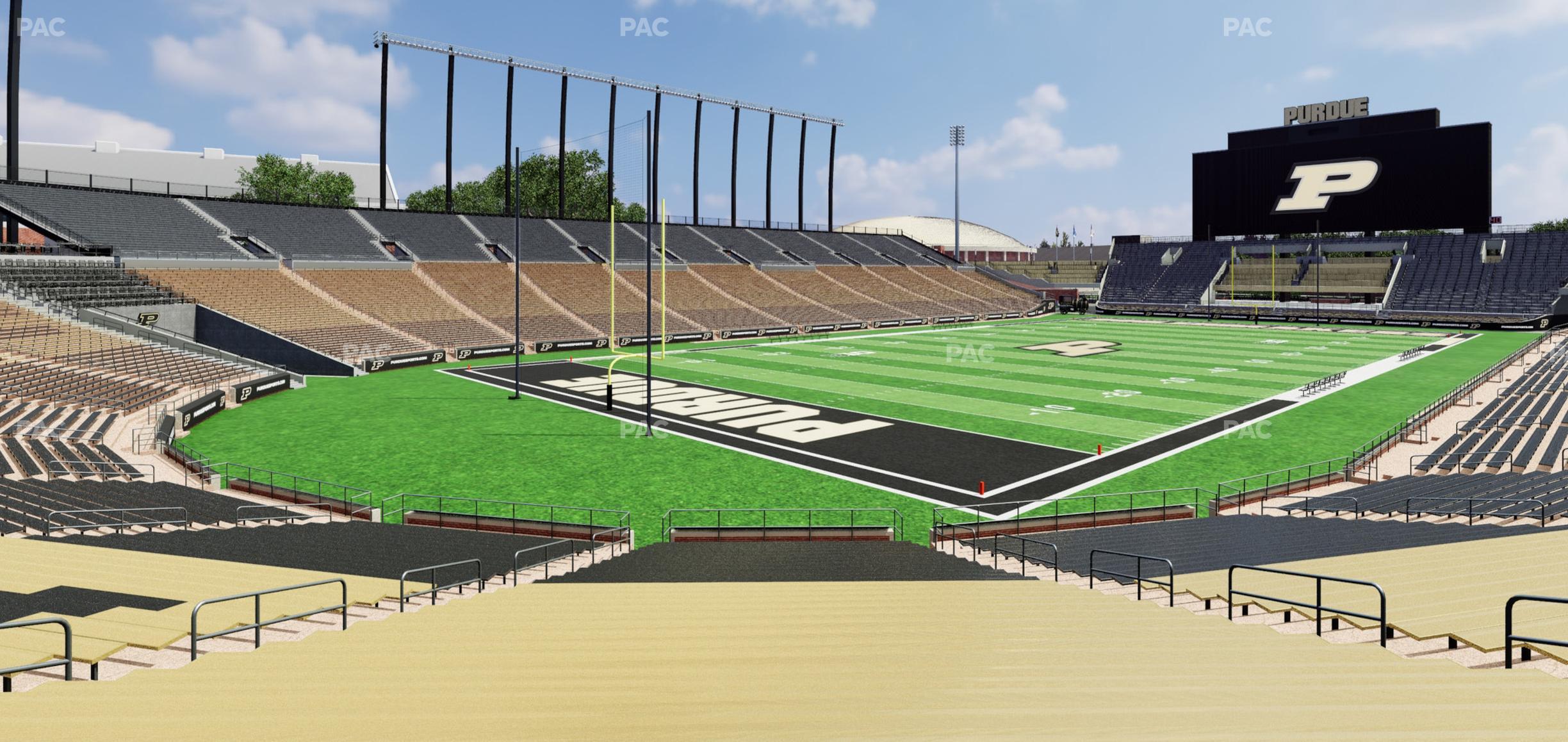 Seating view for Ross Ade Stadium Section 119