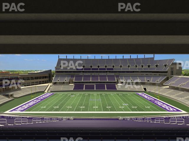 Seating view for Amon G Carter Stadium Section 234