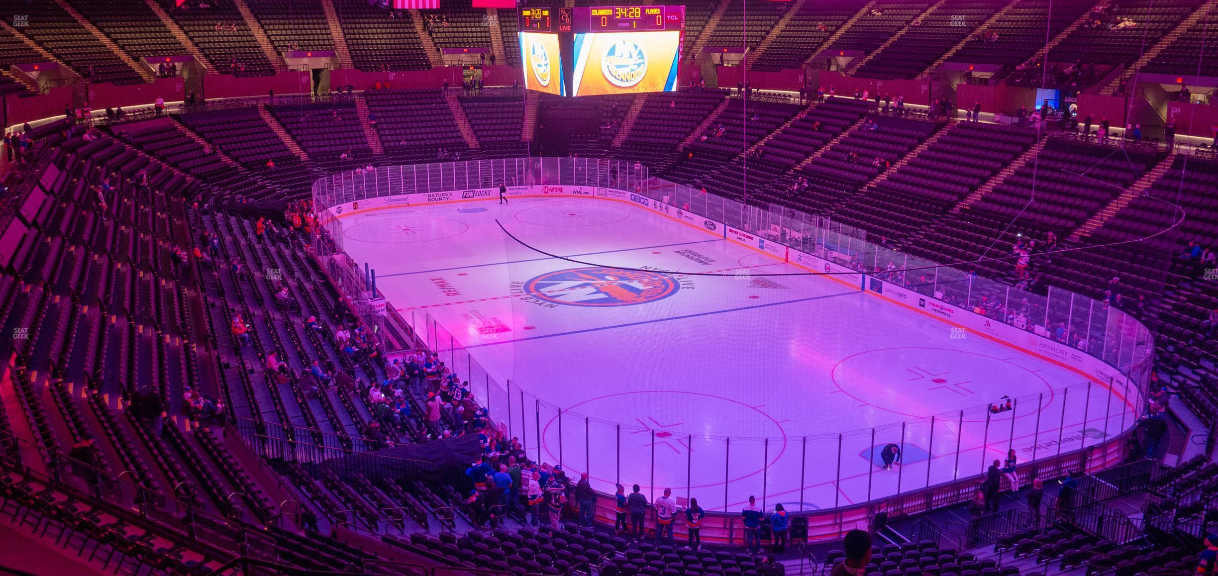 Seating view for Nassau Coliseum Section 216