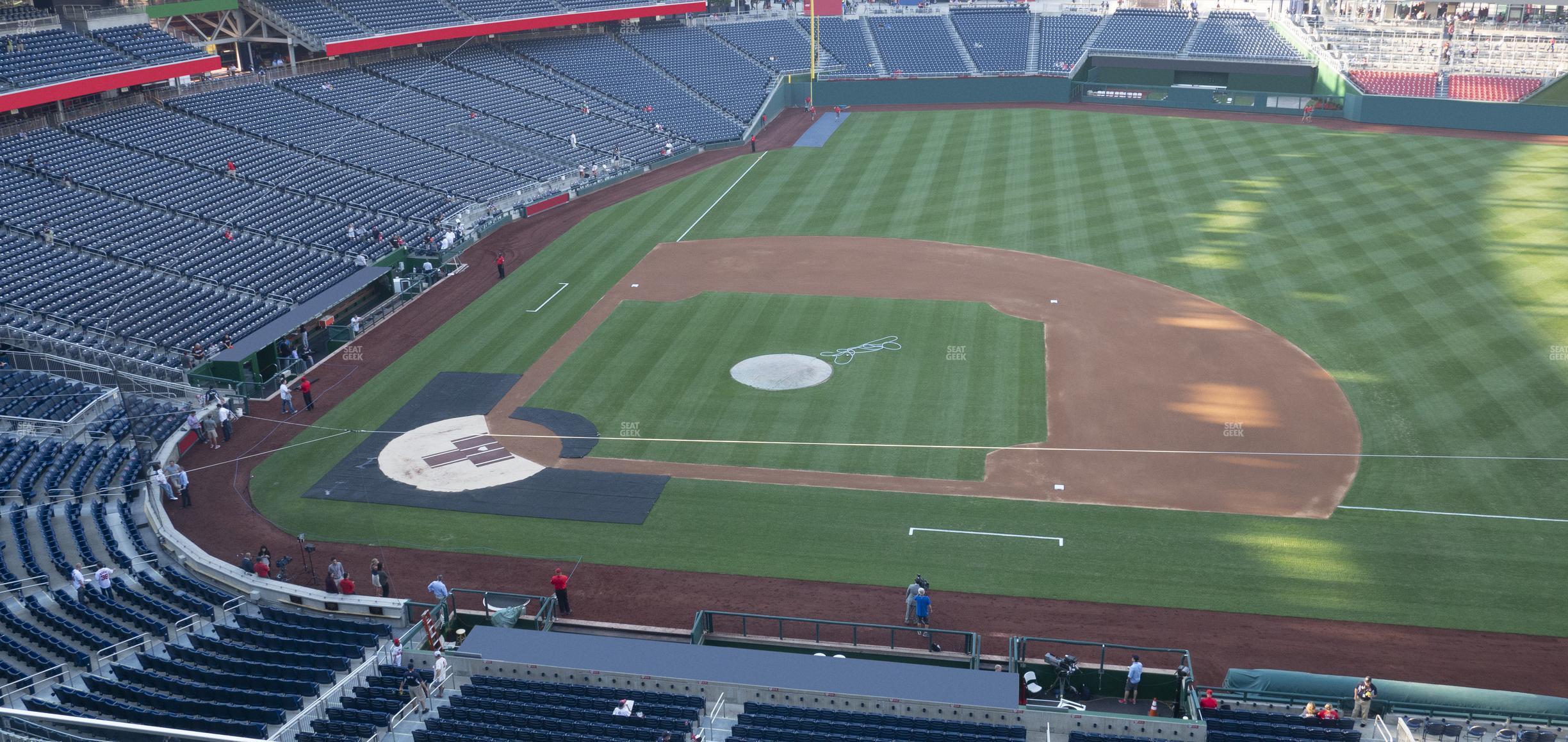 Seating view for Nationals Park Section 319