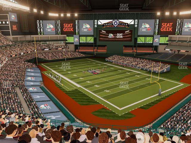 Seating view for Chase Field Section 316