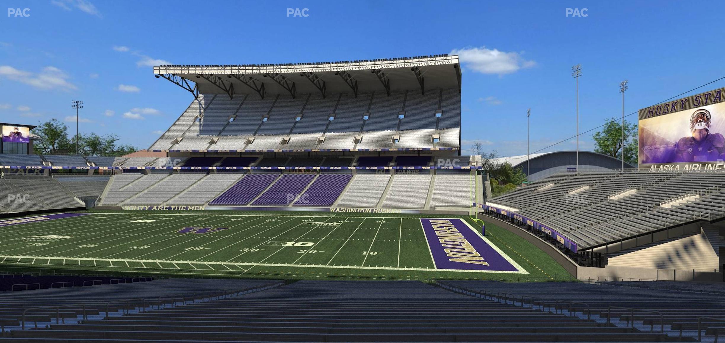 Seating view for Husky Stadium Section 103