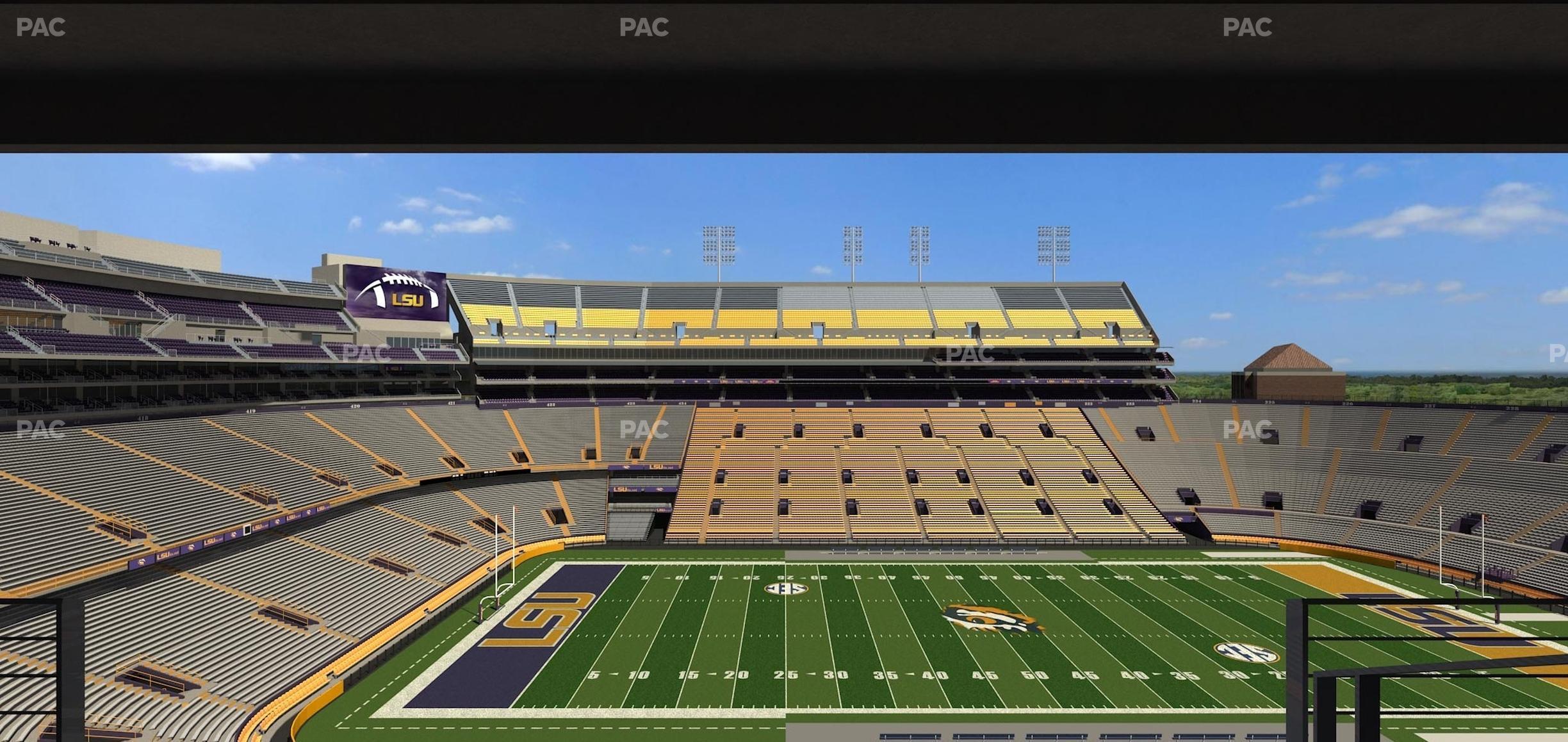 Seating view for Tiger Stadium Section Suite 218