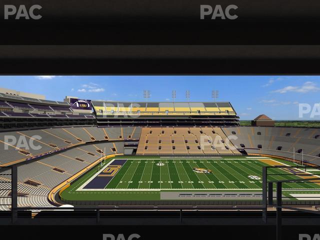 Seating view for Tiger Stadium Section Suite 218