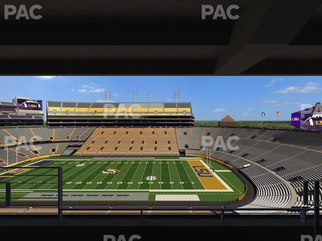 Seating view for Tiger Stadium Section Suite 208