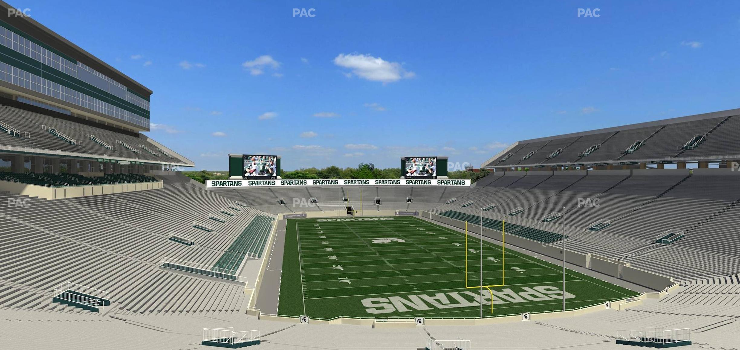 Seating view for Spartan Stadium (Michigan) Section 17