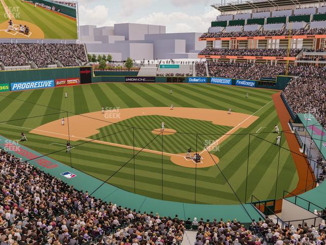 Seating view for Progressive Field Section Suite 242