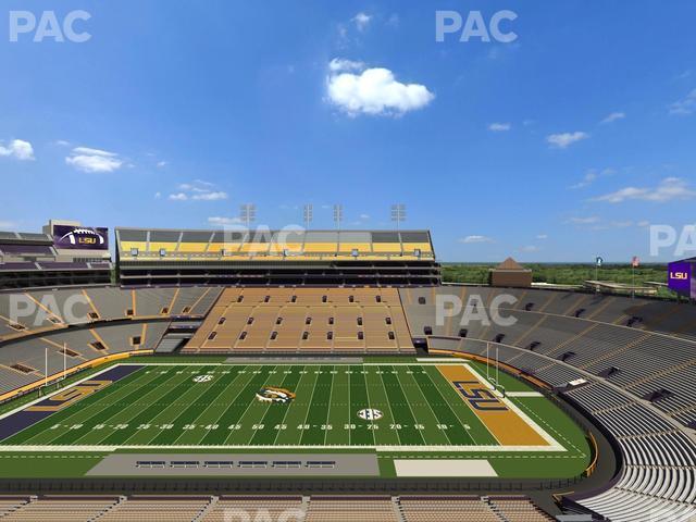 Seating view for Tiger Stadium Section 534