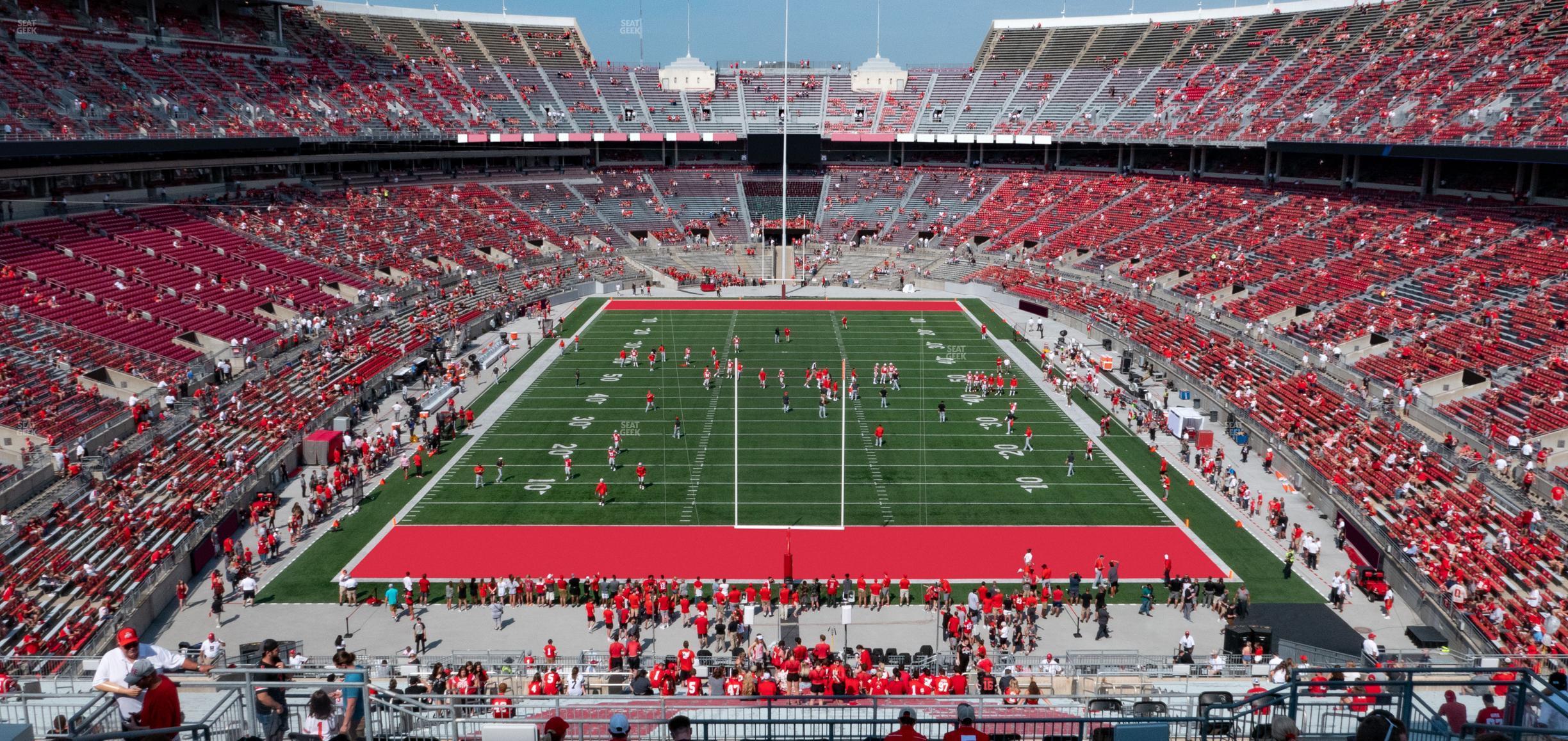 Seating view for Ohio Stadium Section 39 B