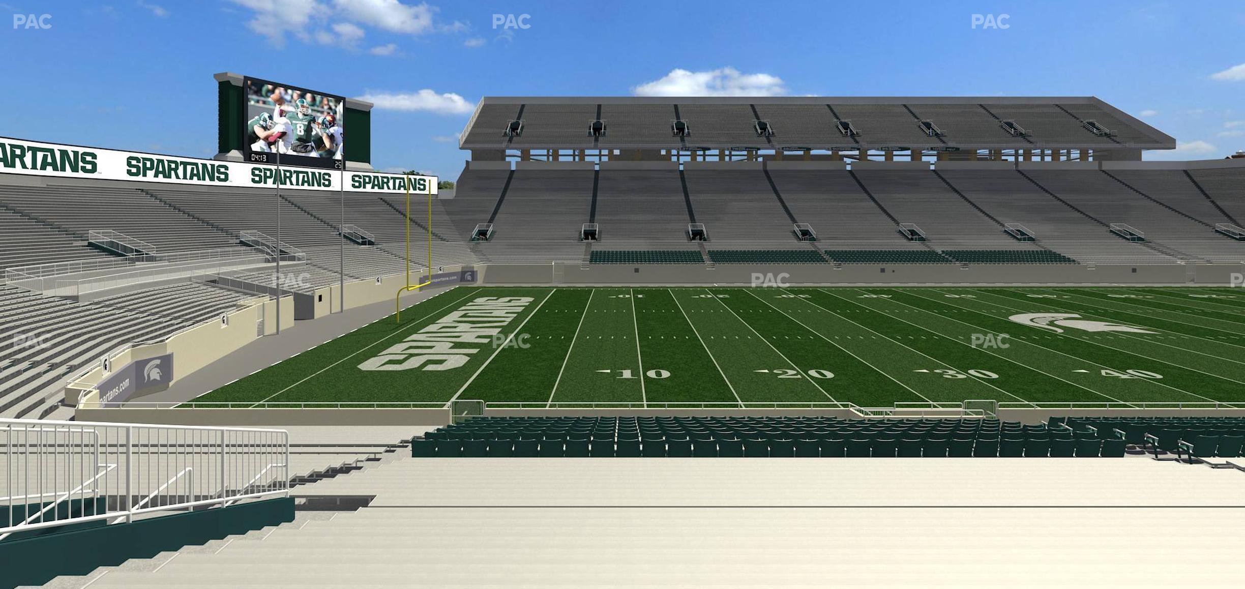 Seating view for Spartan Stadium (Michigan) Section 26