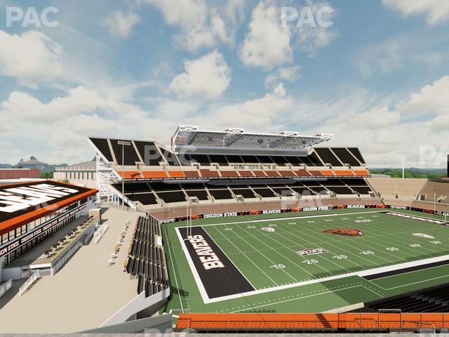 Seating view for Reser Stadium Section 238