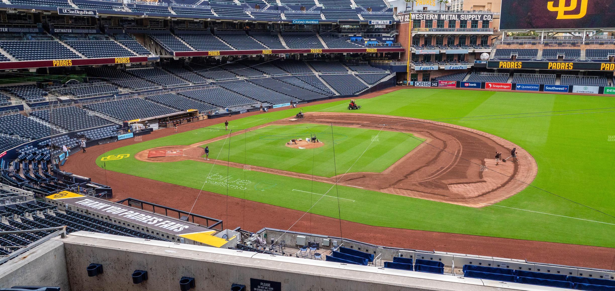 Seating view for Petco Park Section 211