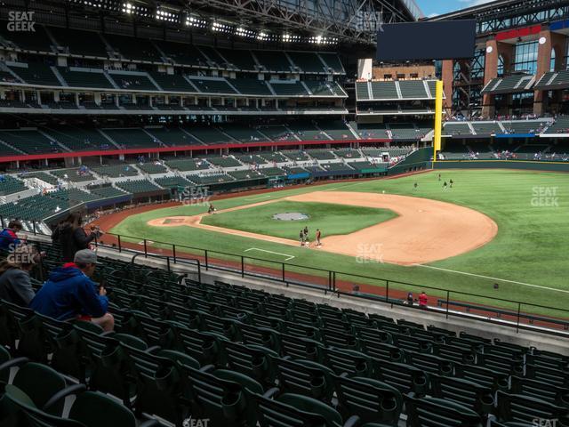 Seating view for Globe Life Field Section 122