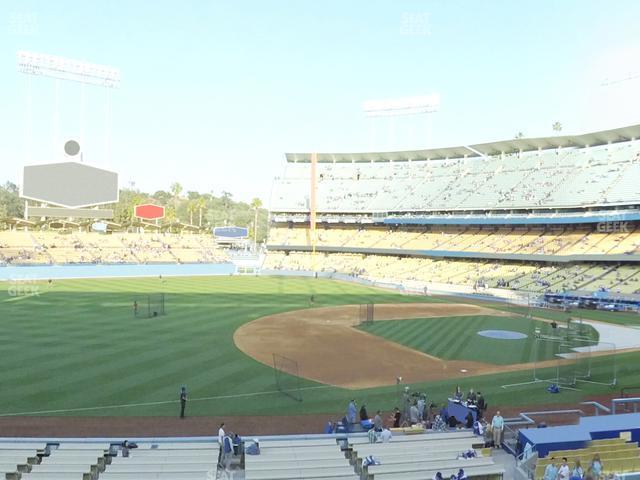 Seating view for Dodger Stadium Section 143 Lg