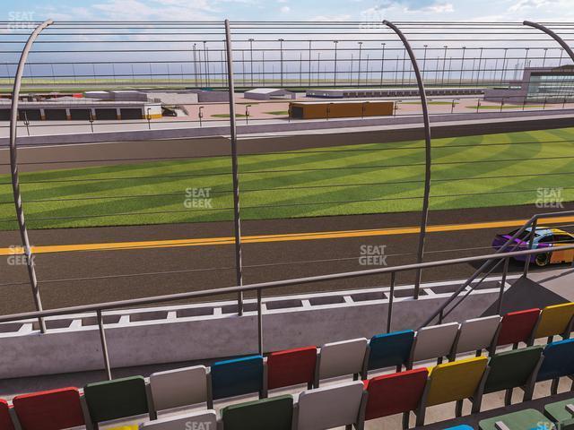 Seating view for Daytona International Speedway Section Front 134