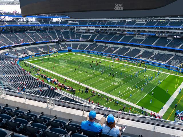 Seating view for SoFi Stadium Section 302