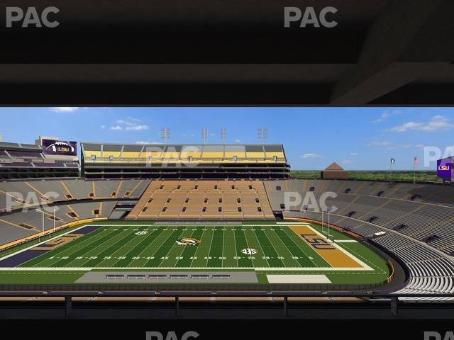 Seating view for Tiger Stadium Section Suite 211