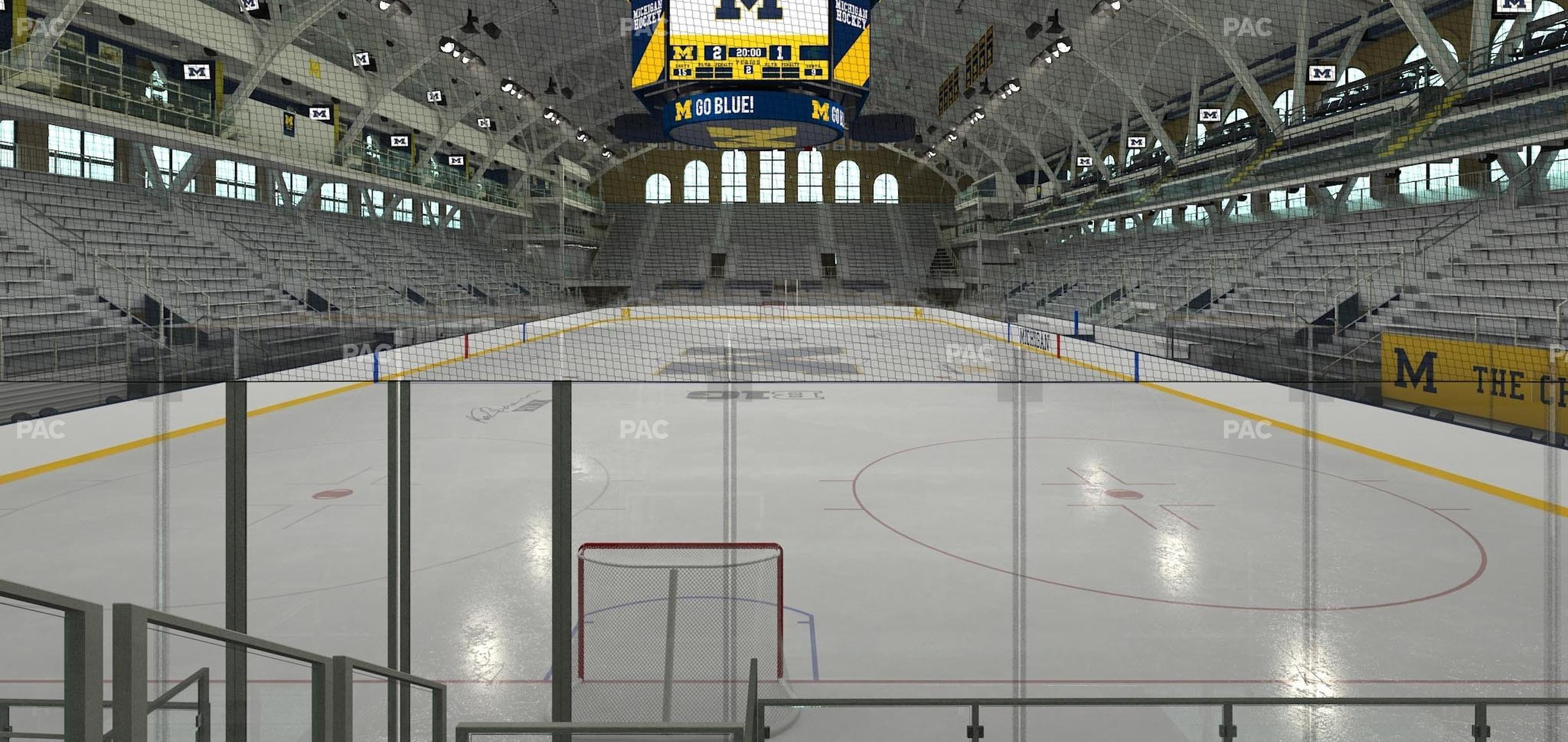 Seating view for Yost Arena Section 12