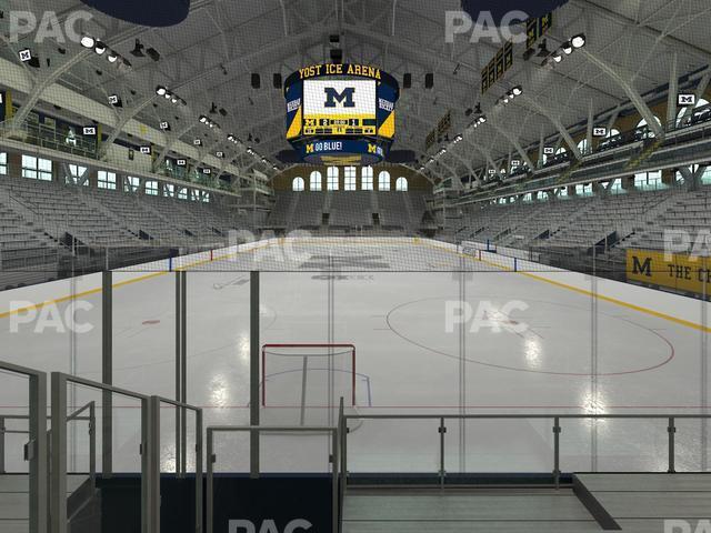 Seating view for Yost Arena Section 12