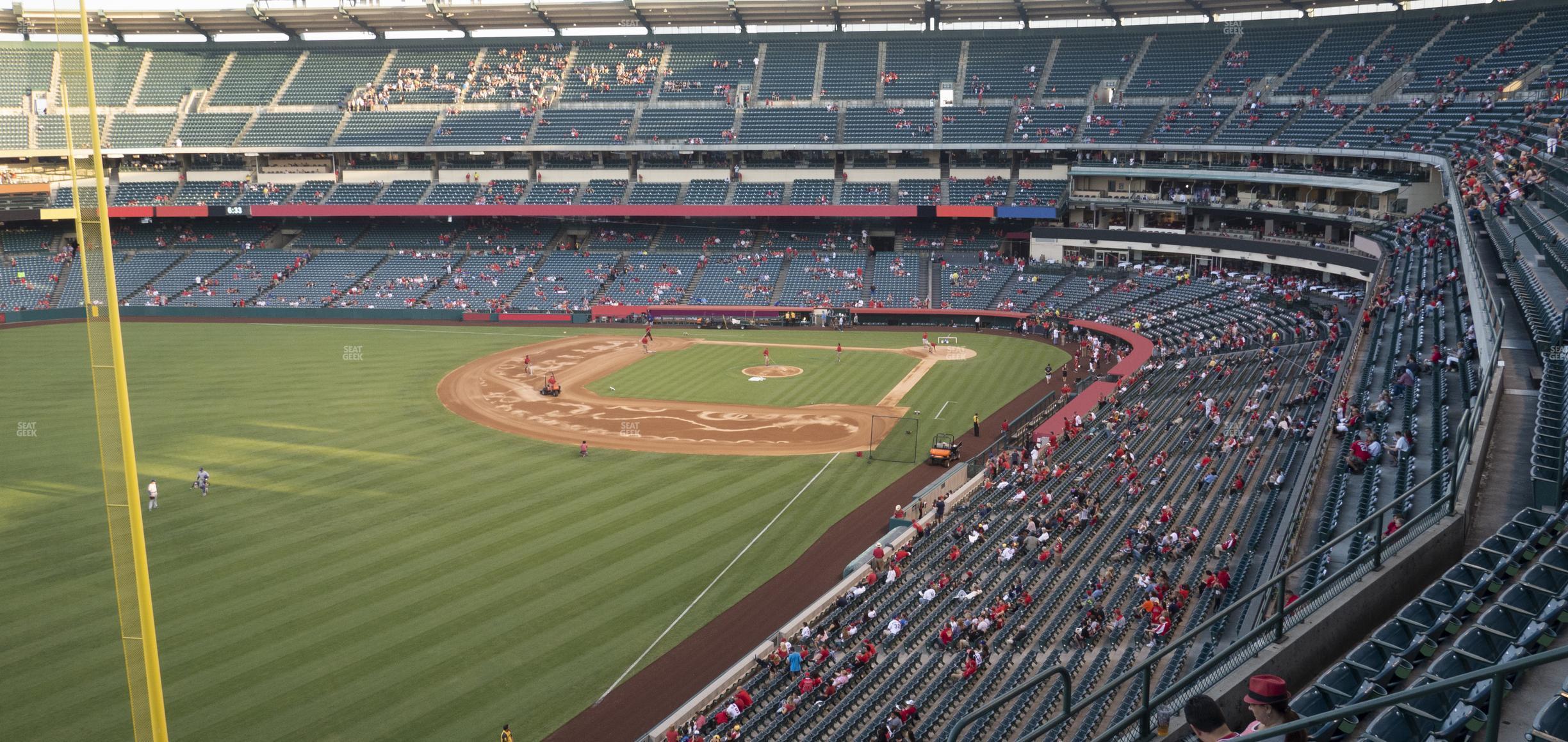 Seating view for Angel Stadium of Anaheim Section 404