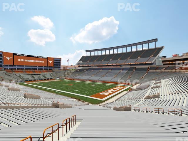 Seating view for Darrell K Royal - Texas Memorial Stadium Section 19