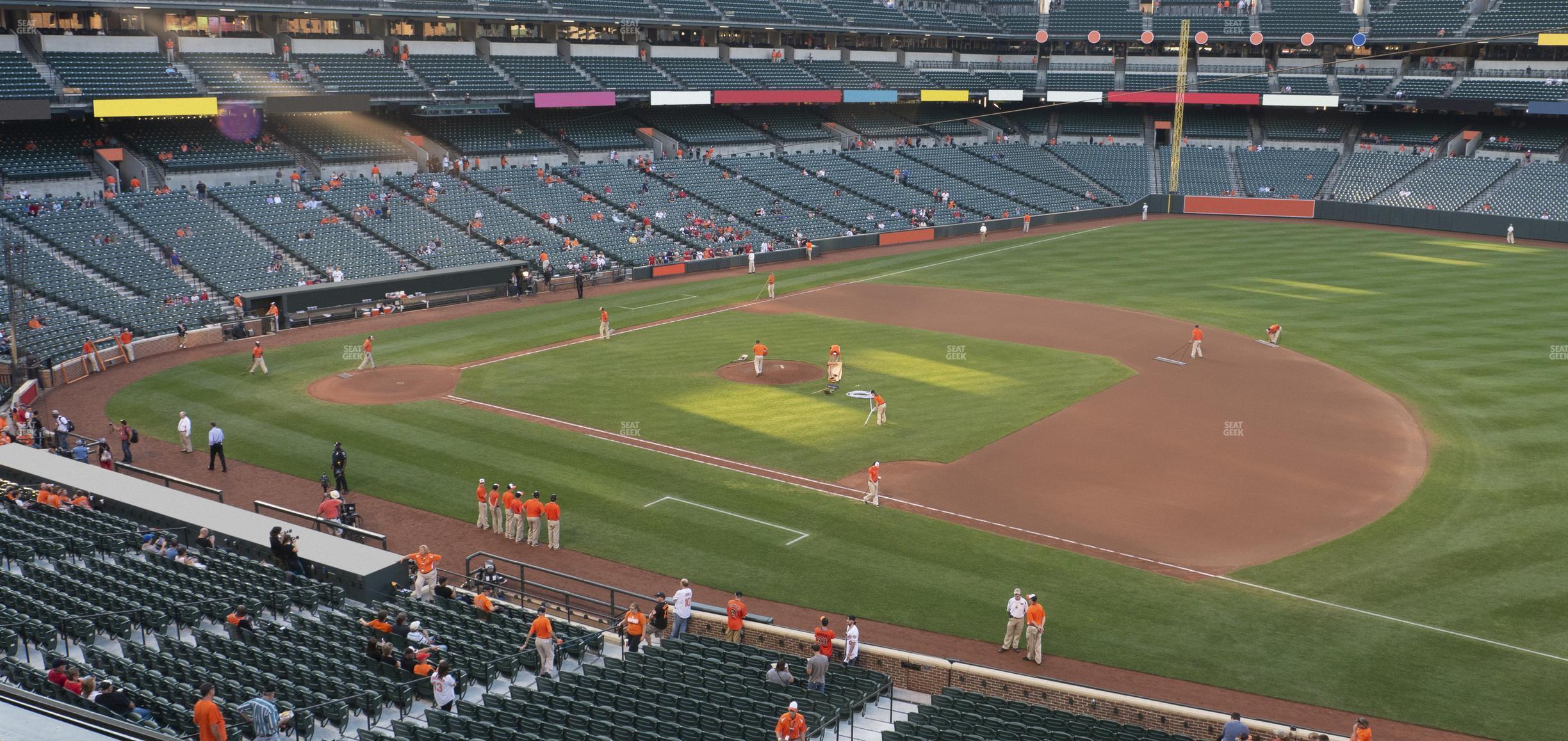 Seating view for Oriole Park at Camden Yards Section 216