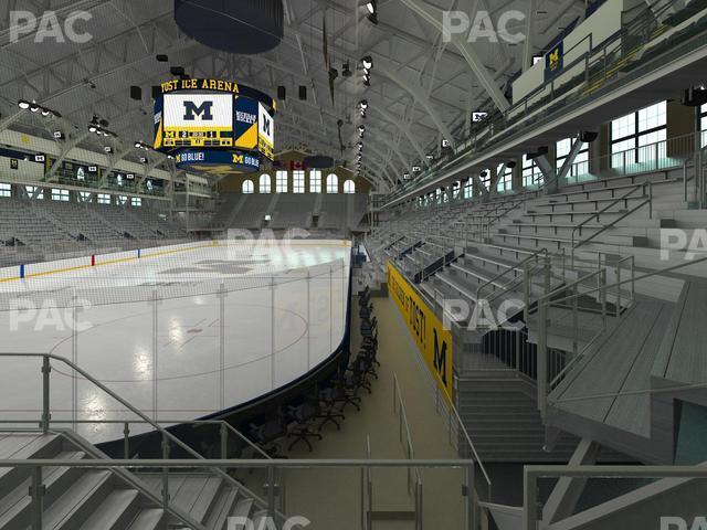 Seating view for Yost Arena Section 14