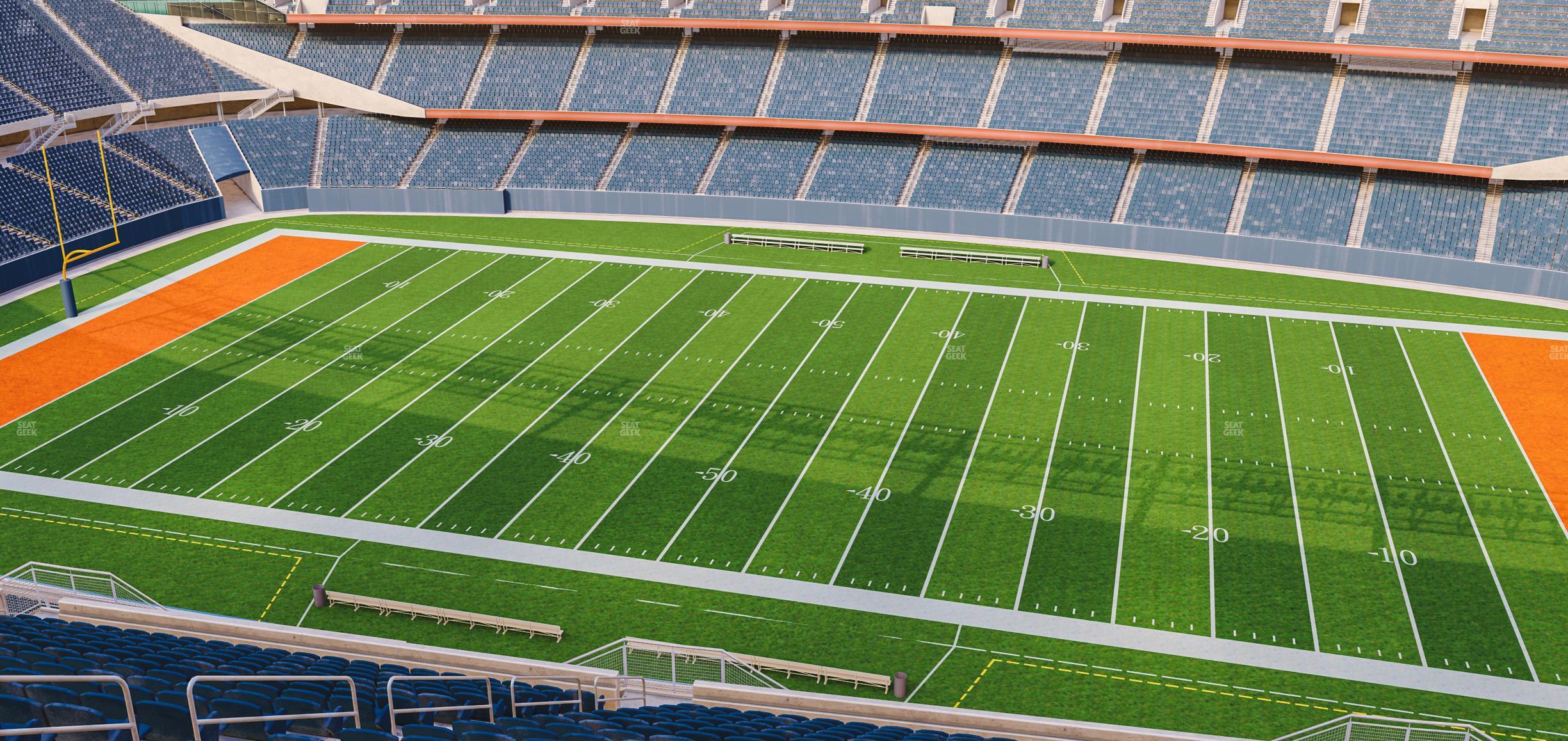 Seating view for Soldier Field Section 435