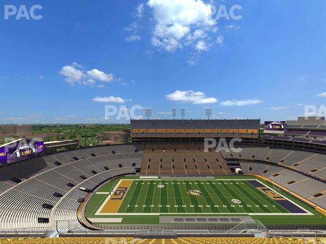 Seating view for Tiger Stadium Section 617