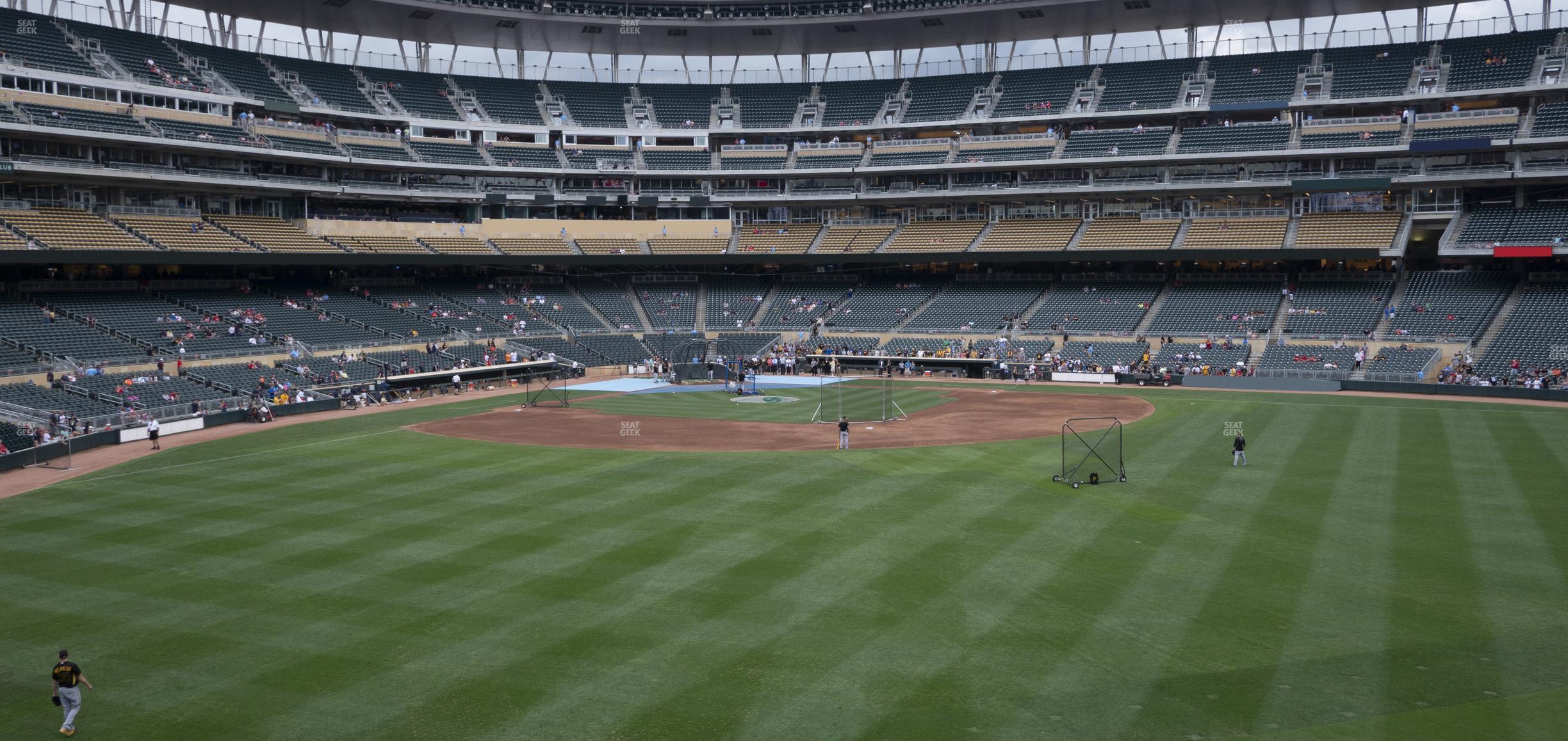 Seating view for Target Field Section 133