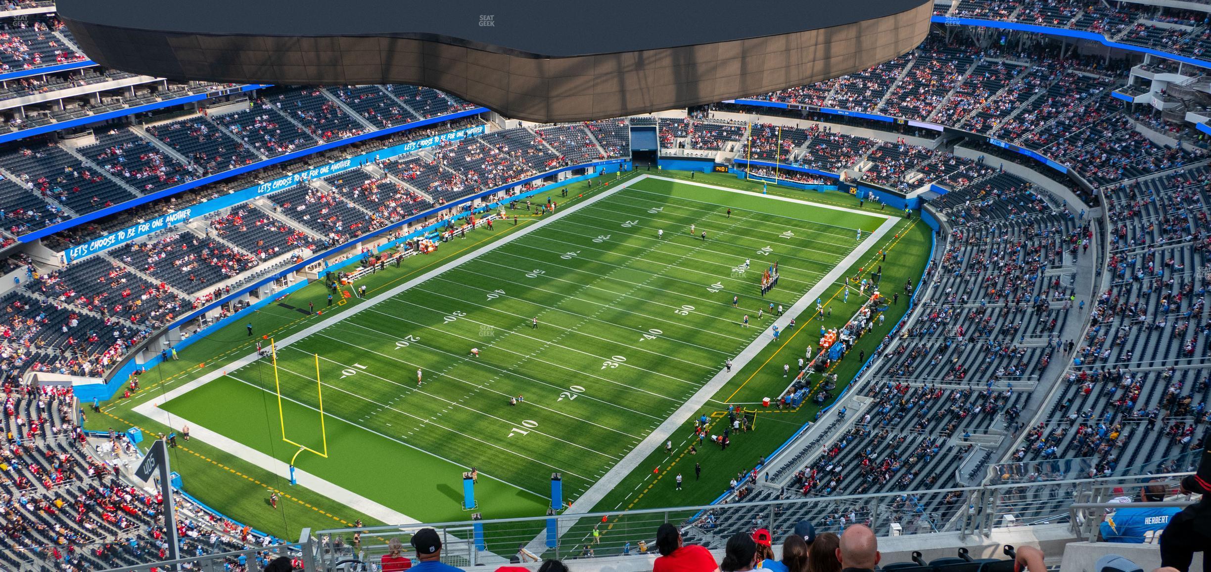 Seating view for SoFi Stadium Section 504